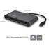 STARTECH Mini Docking Station Thunderbolt 3 per Portatili - Doppio HDMI - 4k 60Hz
