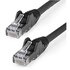 STARTECH N6LPATCH50CMBK cavo di rete Nero 0,5 m Cat6 U/UTP (UTP)
