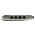 STARTECH PCIe Gigabit PoE a 4 porte PCI express PSE / POE - NIC