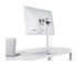STARTECH Piedistallo per Monitor LCD LED Schermo Display - Braccio con altezza regolabile e sistema gestione cavi