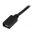 STARTECH Prolunga Micro USB M/F Cavo di estensione Micro-USB 50cm Nero