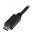 STARTECH Prolunga Micro USB M/F Cavo di estensione Micro-USB 50cm Nero