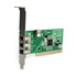 STARTECH Scheda adattatore FireWire 1394a PCI a 4 porte - 1 interna 3 esterne