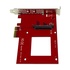 STARTECH Scheda Adattatore PCI Express ad U.2 NVMe SSD - SFF-8639 da 2,5