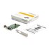 STARTECH Scheda adattatore seriale PCI Express RS232 a 1 porta - Scheda controller host seriale PCIe RS232 - PCIe a seriale DB9 - 16950 UART - Scheda di espansione a basso profilo - Windows e Linux
