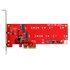 STARTECH Scheda controller PCI express 2x ( SSD ) M.2 - Adattatore M.2 SATA PCIe NGFF