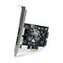 STARTECH Scheda controller PCI Express SATA 6 Gbps eSATA 2 porte - Scheda PCIe SATA III a due porte - 2 int/2 est