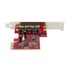 STARTECH Scheda eSATA Controller PCI Express a 2 porte 6 Gbps, SATA