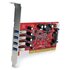 STARTECH Scheda Pci con 4 porte USB 3.0 SuperSpeed