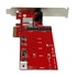 Amazon Scheda PCI Express Controller 2x M.2 NGFF SSD RAID con 2 Porte Sata III - PCIe