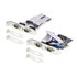 STARTECH SCHEDA SERIALE PCIE A 4 PORTE