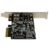 STARTECH Scheda USB 3.1 a 2-porte (10Gbps) - USB-A 1x esterna 1x interna - PCIe