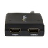 STARTECH Sdoppiatore Splitter HDMI 4k 30hz 1x2 da 1 a 2 porte Alimentato con Adattatore o USB
