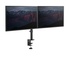 STARTECH Staffa per due monitor con montaggio su scrivania - Articolabile - Alluminio