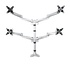 STARTECH Supporto per 4 monitor - Completamente articolabile - Premium
