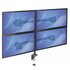 STARTECH Supporto per 4 Schermi VESA 27" Acciaio