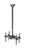 STARTECH Supporto TV da Soffitto Back-to-Back - Palo da 106cm a 152cm