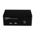 STARTECH Switch KVM a 2 porte DisplayPort per doppio Monitor - 4k 60hz