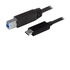 STARTECH USB31CB1M cavo USB 1 m USB 3.2 Gen 2 (3.1 Gen 2) USB C USB B Nero
