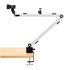 Streamplify Mount Arm Supporto passivo Macchina fotografica, Microfono, Telefono cellulare/smartphone, Ring lamp Nero, Bianco