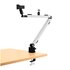 Streamplify Mount Arm Supporto passivo Macchina fotografica, Microfono, Telefono cellulare/smartphone, Ring lamp Nero, Bianco