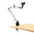 Streamplify Mount Arm Supporto passivo Macchina fotografica, Microfono, Telefono cellulare/smartphone, Ring lamp Nero, Bianco