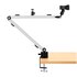 Streamplify Mount Arm Supporto passivo Macchina fotografica, Microfono, Telefono cellulare/smartphone, Ring lamp Nero, Bianco