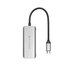 Targus HYPER HD41-GL hub di interfaccia USB 2.0 Type-C Nero, Grigio