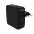 Targus HYPER HJ1002BKWWGL Caricabatterie per dispositivi mobili Computer portatile, Smartphone, Tablet Nero AC Ricarica rapida Interno