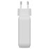 Targus HYPER HJ1002WHWWGL Caricabatterie per dispositivi mobili Computer portatile, Smartphone, Tablet Bianco AC Ricarica rapida Interno