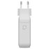 Targus HYPER HJ1002WHWWGL Caricabatterie per dispositivi mobili Computer portatile, Smartphone, Tablet Bianco AC Ricarica rapida Interno