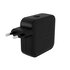 Targus HYPER HJ1003BKWWGL Caricabatterie per dispositivi mobili Computer portatile, Smartphone, Tablet Nero AC Ricarica rapida Interno