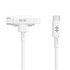 Targus HYPER HyperJuice cavo USB USB 2.0 1,5 m USB C USB C/Lightning Bianco