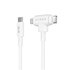 Targus HYPER HyperJuice cavo USB USB 2.0 1,5 m USB C USB C/Lightning Bianco