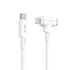 Targus HYPER HyperJuice cavo USB USB 2.0 1,5 m USB C USB C/Lightning Bianco