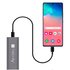 Techly I-CASE USB31C-NVME2 contenitore di unità di archiviazione Box esterno SSD Nero M.2