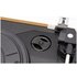 Technaxx TX-186 Giradischi con trasmissione a cinghia Nero, Legno