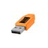 Tether Tools Cavo USB-A USB-C angolare 3.2 Gen 1 (3.1 Gen 1) 50cm Arancione
