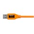 Tether Tools Cavo USB-A USB-C angolare 3.2 Gen 1 (3.1 Gen 1) 50cm Arancione