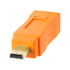 Tether Tools USB 2.0 A to Mini-B 8 pin 15' Arancione