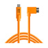 Tether Tools USB-C a 3.0 Micro- B Right Angle 4,60m arancio