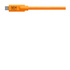 Tether Tools USB-C a 3.0 Micro- B Right Angle 4,60m arancio
