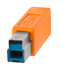 Tether Tools USB-C a USB 3.0 Male B 4,60m arancio