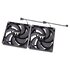 Thermaltake CT140 PC Cooling Fan ventole 14 cm Nero 3 pz