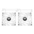 Thermaltake CT140 Reverse ARGB 14 cm Bianco 2 pz