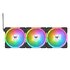 Thermaltake Kit 3 ventole SWAFAN EX12 ARGB Raffreddamento ad aria 14 cm Nero