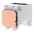 Thermaltake MAGCurve 360 Ultra Snow AIO ARGB Fan Scheda madre Kit di raffreddamento a liquido 12 cm Bianco 1 pz