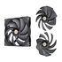 Thermaltake SWAFAN GT14 Case per computer Ventilatore 14 cm Nero 1 pz