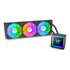 Thermaltake TH360 V3 ARGB Processore Raffreddatore di liquidi tutto in uno 12 cm Nero 1 pz