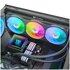 Thermaltake TH360 V3 ARGB Processore Raffreddatore di liquidi tutto in uno 12 cm Nero 1 pz
